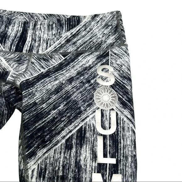 Lululemon Wunder Under Crop Full-On Luon Heat Wave SoulCycle Miami Leggings  4 - Picture 7 of 10